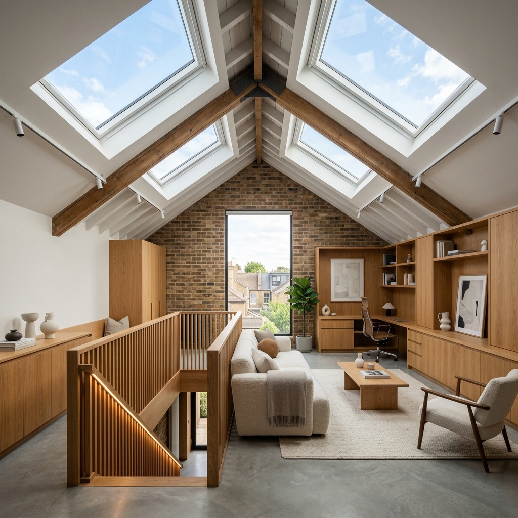 Luxury dormer loft conversion in balham
