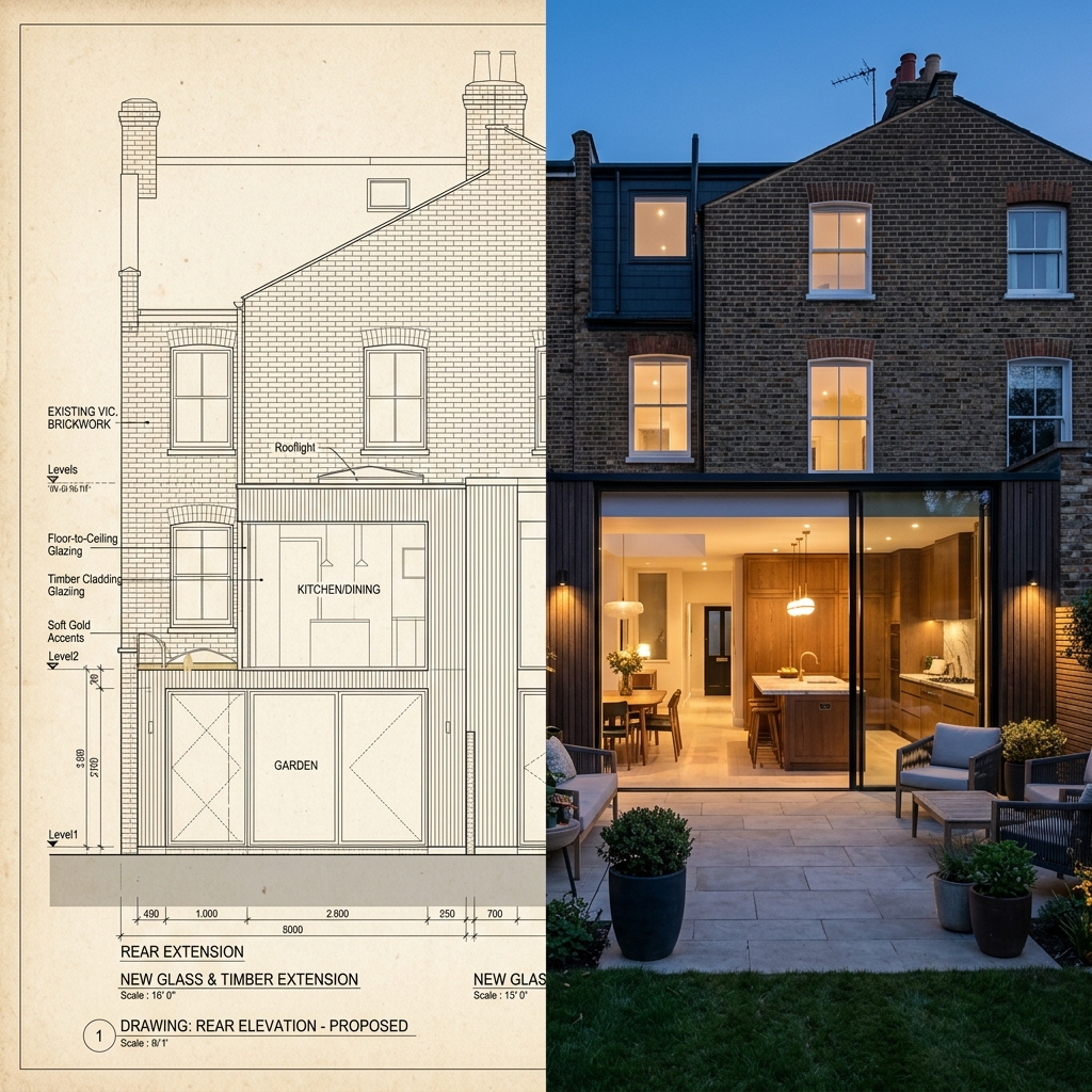 Luxury 3d visualisation in battersea