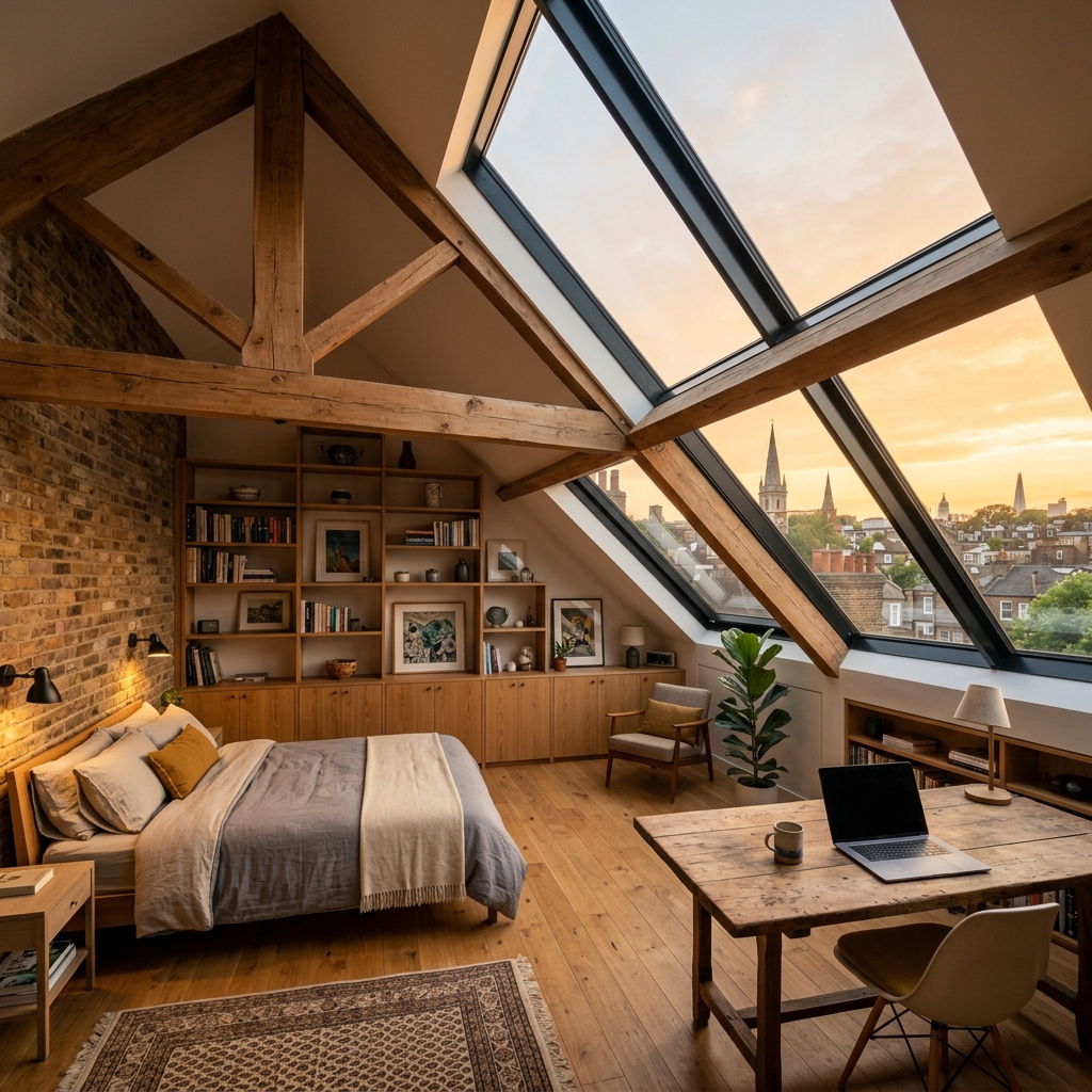 Luxury dormer loft conversion in clapham