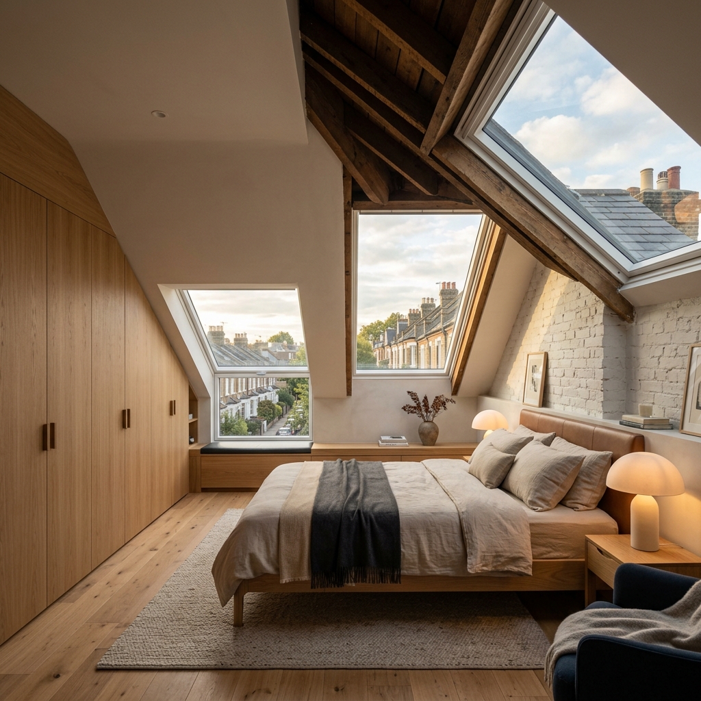 Luxury dormer loft conversion in fulham