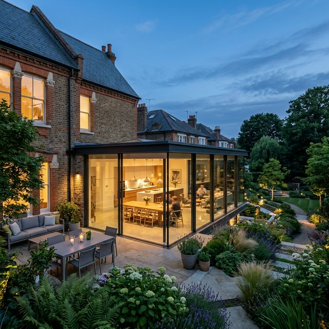 Luxury house extensions in highgate