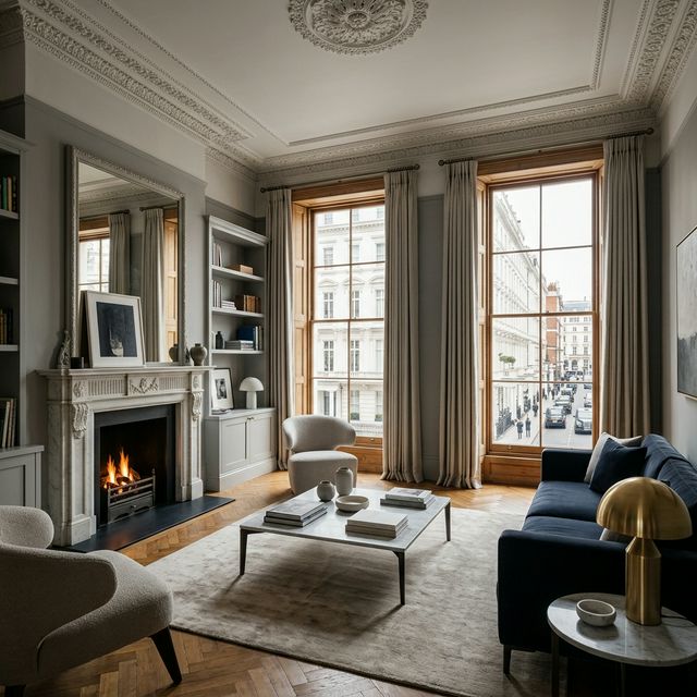 Luxury heritage restoration in holborn